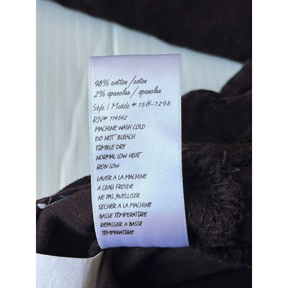 BLANKNYC Denim Womens Fine Wale Cord Spray on Skinny Jeans Size 26 $88 - Picture 8 of 9